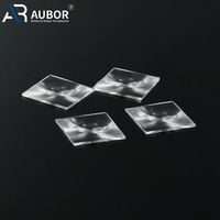 Éclairage LED en plastique personnalisable de haute précision Lentille de Fresnel Rectangle Forme carrée asphérique Biconvex et achromatique