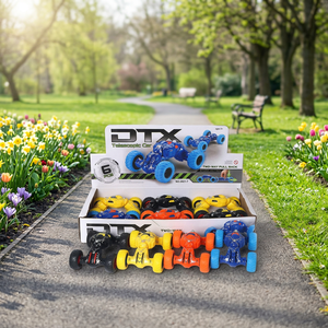 Two Way Pull Back <b>Monster</b> <b>Truck</b> Toy Gas <b>Ride</b> <b>on</b> Car Plastic Durable - Product Image 5