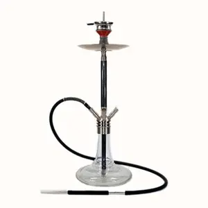 2020ขายแบบพกพา Shisha แก้วแบบพกพามอระกู่ปากกา Led รัสเซียชุดมอระกู่