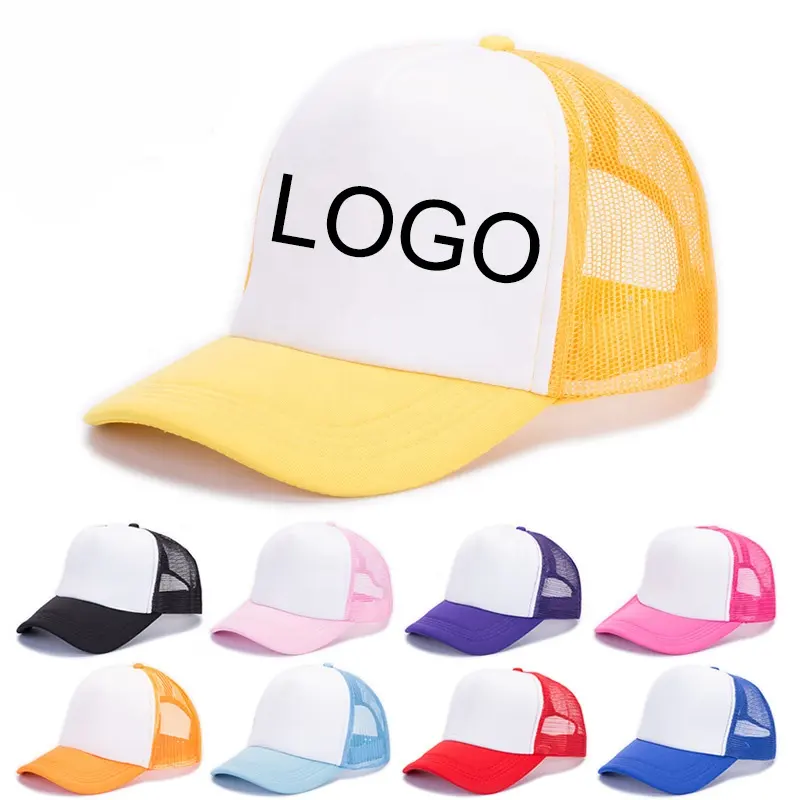 Mũ Lưỡi Trai In Hình Biểu Tượng Cho Nam, Mũ Lưới In Hình Snapback 5 Tấm Tùy Chỉnh Mũ Lưới Khuyến Mại Cho Nam