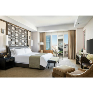 Usine approvisionnement direct moderne 5 étoiles hôtel de mode chambre à coucher chambre de meubles chambre d’hôte ensemble mode - Product Image 1