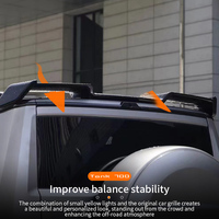 Aileron arrière ABS pour GWM Tank 700, décoration extérieure de voiture, accessoires de modification automobile tout-terrain