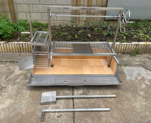 Stainless Steel Santa Maria <strong>Grill</strong> With Brasero Argentine Argentina <strong>Argentinian</strong> Charcoal <strong>Grill</strong> Parilla Outdoor Bbq <strong>Grill</strong> - Product Image 6