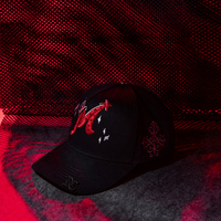 Nueva Gorra Snapback de Calidad con Logotipo Bordado en 3D Negro, Logotipo Personalizado con Pedrería, Gorra Streetwear con Corona
