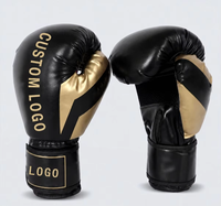Gants de boxe haute performance avec logo personnalisé pour l'entraînement professionnel, le sparring, le Muay Thai, le MMA, les arts martiaux et les sports