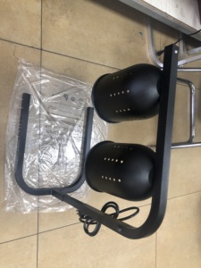 Electric Double-Head <strong>Food</strong> Heat Lamp with 2 Bulbs Free <strong>Standing</strong> and Adjustable for Commercial or Household Use - Product Image 4