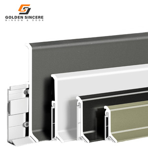 Plinthe en aluminium de design moderne GS pour les projets de rénovation et de rénovation domiciliaire - Product Image 2