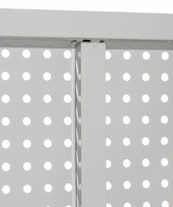 Steel Metal <strong>Peg</strong> Board Wall Shelf for Gaming Organizer Black White Red Hooks Tool <strong>Pegboard</strong> with Control Mount for Wall - Product Image 6