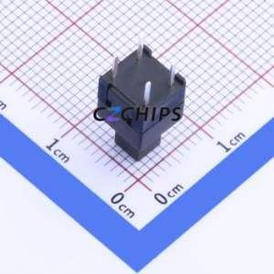 BTSA-N-P-13 Push Button Switch Through hole Component (THT) Switch No Lock Square Button Through Hole 50mA - Product Image 2