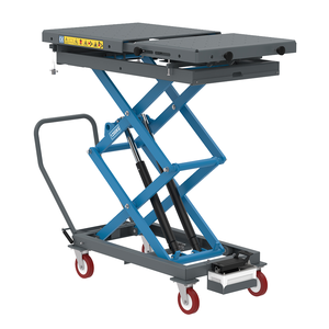 Hauvrex Più Venduto Sollevatore a Forbice Idraulico Pneumatico da 1.2 Tonnellate con Cilindro Singolo, Altezza 1920mm, per Pacchi Batteria Auto Elettriche - Product Image 1