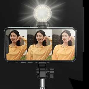 Dernier trépied de télécommande de 1 mètre de Long bâton de Selfie avec lumière LED et support de téléphone peut un Selfie - Product Image 4