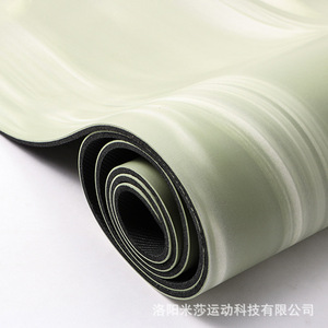 เสื่อโยคะโบว์ว์ 183x68 ซม. หนา 4.5-5.0 มม. ยาง PU กันลื่น สำหรับออกกำลังกายที่บ้านและกระชับสัดส่วน - Product Image 2