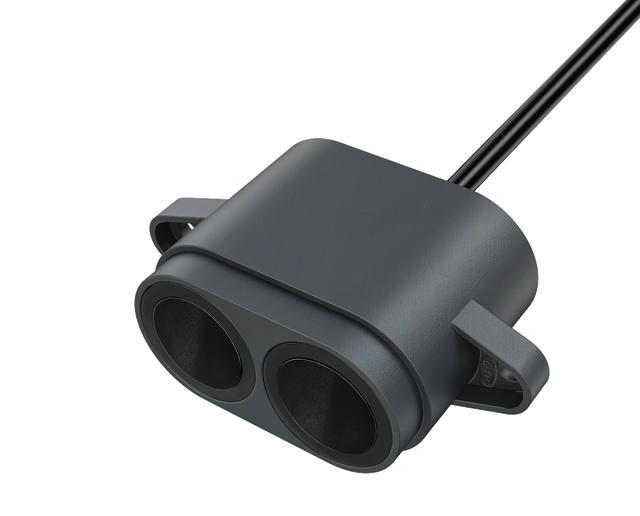 DYP-A25 Waterproof Small Blind Zone 3cm Easy to Install Ultrasonic Distance Sensor for Applications of Industrial AGV Cars
