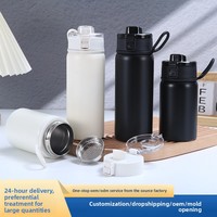 Thermos en acier inoxydable 316 non imprimé, haute valeur esthétique, grande capacité, pour filles, usage domestique, maintien thermique 6-12 heures