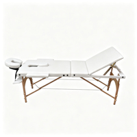 Table de massage pliable portable de haute qualité et économique pour relaxation corporelle, table de soin du visage et table de spa