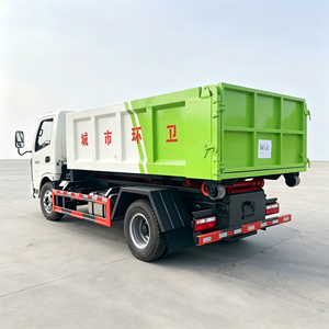 รถบรรทุกเก็บขยะแบบตะขอเกี่ยว Forland Aochi V5 ประสิทธิภาพสูง ขนาด 8 ลูกบาศก์เมตร พร้อมถังขยะสำหรับงานก่อสร้าง  ขาย - Product Image 5