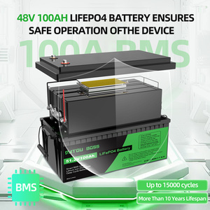 Batería DATOU BOSS 48V LiFePo4 100AH 5.12KHW de Litio Ferrofosfato de Ciclo Profundo para Energía Solar con BMS Inteligente 100A, Disponible en Reino Unido/EE. UU./Polonia - Product Image 3