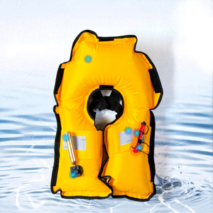 Automatic <b>inflatable</b> life jacket for fishing, adult use, high buoyancy, boating, <b>car</b> use, lure fishing, lightweight and - Product Image 1