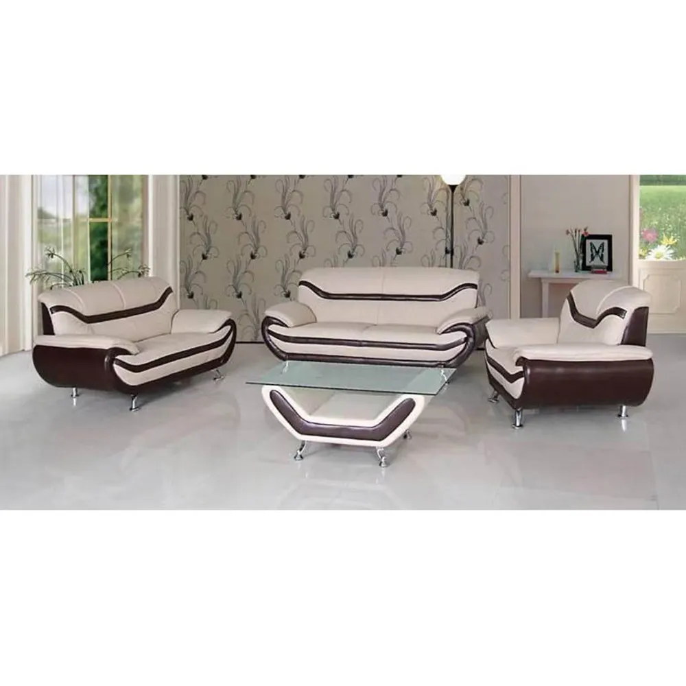Amerikan Modern kanepe seti yüksek kaliteli oturma odası mobilya kanepe seti Modern kanepe