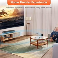 Barre de son Bestisan 50W 16'/50W pour téléviseur avec DSP 3EQ Surround, basses améliorées, interface optique pour un son profond, barre de son améliorée