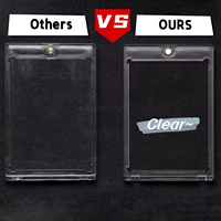 Porte-cartes de sport magnétiques en plastique, protection UV à une touche pour les collections Yu-Gi-Oh, One Piece, Dragon Ball