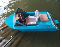 Offre spéciale sur le nouveau mini jet ski électrique, bateau populaire pour le ski nautique, similaire au Shark, fabriqué en fibre de verre avec moteur 2 temps
