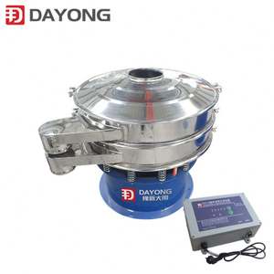 Máquina separadora redonda de pantalla rotativa ultrasónica de tamiz vibratorio de almidón de patata de grado alimenticio - Product Image 1