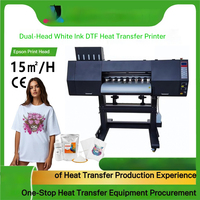 Vente directe usine : Nouvelle imprimante DTF semi-automatique à pigments pour transfert thermique, compatible Flex, contrôle Android, pour T-shirts, sacs en toile et logos