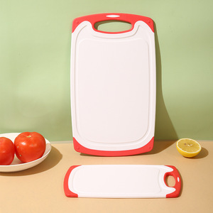 <span class=keywords><strong>Set</strong></span> di tre <span class=keywords><strong>taglieri</strong></span> da <span class=keywords><strong>cucina</strong></span> portatili a doppia faccia per uso domestico e in dormitorio, per la preparazione di verdure/frutta e alimenti per bambini - Product Image 4