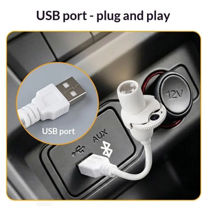 Nuevo Proyector Portátil 2 en 1 para Auto, 15 Películas de Proyección, Luz Nocturna de Cielo Estrellado de Galaxia Ajustable en 360°, 4K HDR Ajustable - Product Image 5