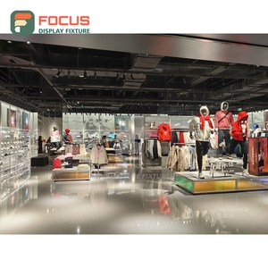 Solución Integral de Tienda Boutique: Sistema de Exhibición de Acero Inoxidable para Minoristas, Solución de Equipamiento para Tiendas de Ropa de Franquicia - Product Image 5