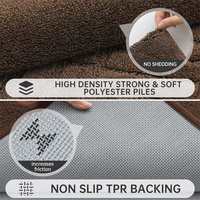 Tapis de porte avant arrière durable avec support en caoutchouc antidérapant et lavable Tapis de porte d'entrée pour chiens de compagnie