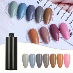 Kit professionnel de vernis à ongles gel végétalien coloré, vernis à ongles gel UV en vrac 1 kg, vernis à ongles gel couleur marque privée - Product Image 2