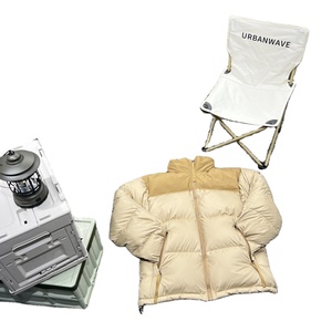 เสื้อแจ็คเก็ตผู้ชายแบบลำลองสไตล์อเมริกันพรีเมียมปี 2026 ผ้าทอสำหรับฤดูหนาว แบบควิลท์ ทรงโอเวอร์ไซส์ พร้อมฮู้ดลายตัวอักษร - Product Image 6