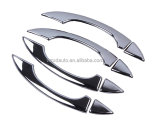 2015 pour A6 - Garniture de poignée de porte latérale - Décoration de voiture - ABS chromé - 8 pièces - Product Image 1