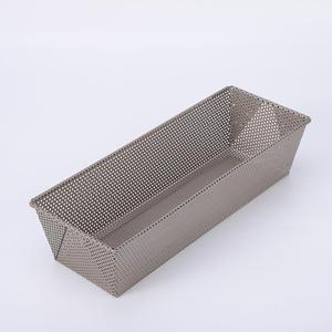 Rectangular Toast Mold With Air Holes Non Stick Bread Pan Loaf Box Baking Tray Light Gold Color Oven Safe Cake Mold - Product Image 3