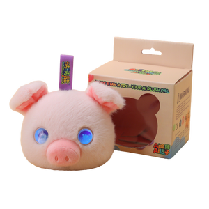 Juguete de Compañía con IA, Decoración de Mesa, <span class=keywords><strong>Cerdito</strong></span> Interactivo con IA, Muñecos de Peluche, Mascotas Electrónicas, Compatible con 88 Idiomas - Product Image 1