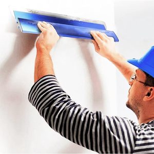 Spatule à racler pour stuc, 80 cm, lame en acier inoxydable, outil de finition du béton - Product Image 5