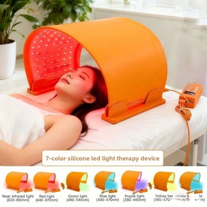 เครื่องบำบัดด้วยแสงอินฟราเรด 7 สี สำหรับดูแลสุขภาพร่างกาย บรรเทาอาการปวด พร้อมด้วยเทคโนโลยี LED <span class=keywords><strong>PDT</strong></span> ใกล้เคียงกับการบำบัดด้วยโฟตอน สำหรับสปาและความงาม - Product Image 2