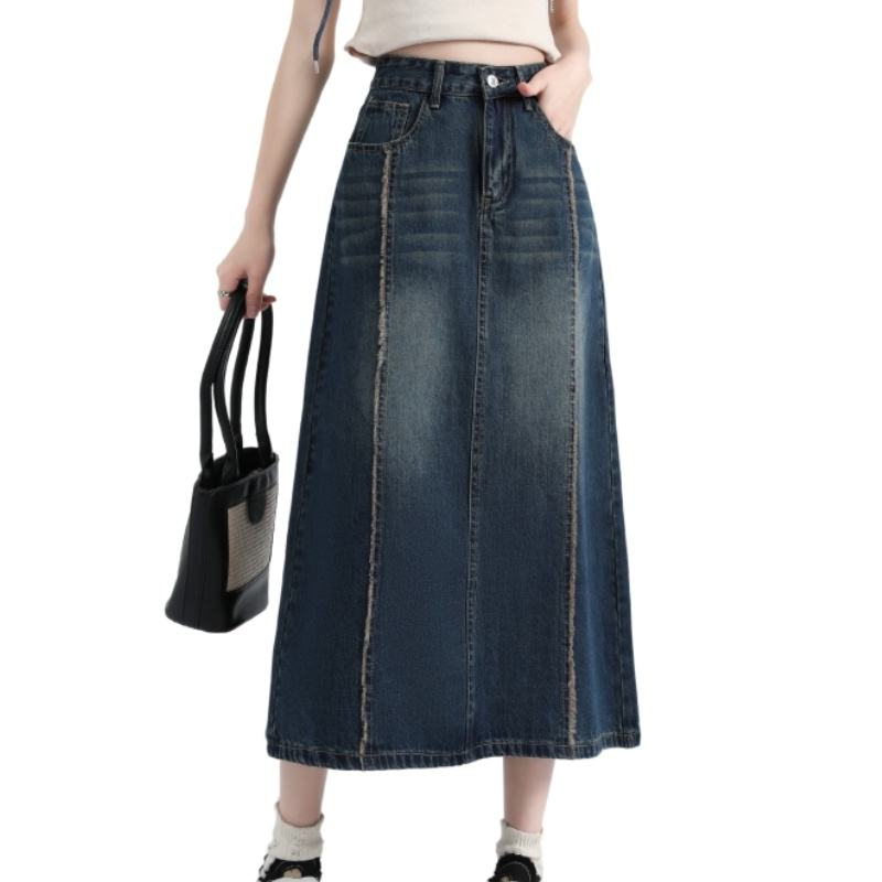 Denim Skirt for Fat Women Plus Size Trendy Styles