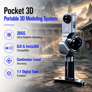 Foxtech Pocket 3D เครื่อง LiDAR แบบพกพาสำหรับการพัฒนาเกม AR การจับภาพฉากเสมือนจริง และการสร้างเนื้อหา 3 มิติ - Product Image 1
