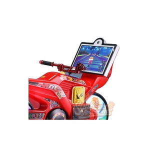 Động Cơ 3D Kiddie Ride Với Trò Chơi Điện Tử Kiếm Tiền Máy Coin Vận Hành Swing Máy Xe Đua Mô Phỏng Máy - Product Image 5