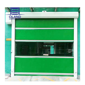 Puertas Apilables Industriales Automáticas de PVC de Alta Velocidad, Resistentes al Viento, Puerta Rápida Flexible de PVC para Montacargas - Product Image 3