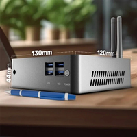 Mini PC Industrial Sin Ventilador Core I7 I5 I9, Nuevo y Completo con Enchufe Estadounidense