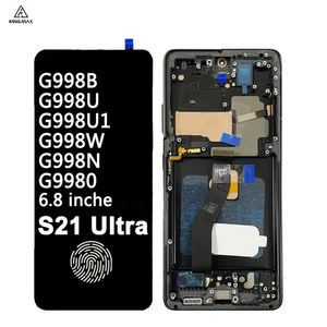 Écran AMOLED 6.8" pour Téléphone Mobile, Écran LCD de Remplacement pour Samsung Galaxy S21 Ultra 5G G998 <span class=keywords><strong>G998U</strong></span> G998B, Écran OLED - Product Image 1