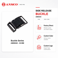 Boucle à dégagement latéral pour sangle de bagage et modèle AM88040 – Personnalisation OEM/ODM, logo couleur sur mesure, fourniture directe usine pour acheteurs B2B