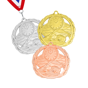 Huy chương bóng đá Muay Karate bông tuyết Thể dục dụng cụ đua cá nhân trò chơi tốt nghiệp cờ vua Thái bóng đá bóng bầu dục và cầu lông <span class=keywords><strong>guangzh</strong></span> - Product Image 3