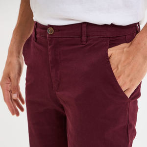 Pantalon chino décontracté pour homme, coupe droite, extensible, taille extensible cachée, écologique, séchage rapide, finition résistante aux taches, actif - Product Image 4