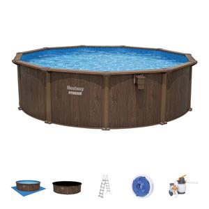 <span class=keywords><strong>Bestway</strong></span> 561CU conteneur <span class=keywords><strong>Hydrium</strong></span> Steel Wall sans fin extérieur Portable <span class=keywords><strong>Piscine</strong></span> familiale - Product Image 4