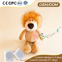 Boneka Hewan Musik Berbunyi yang Dapat Direkam Sendiri (Kustom) dengan Modul Suara yang Dapat Dilepas, Boneka Bernyanyi yang Dapat Dipersonalisasi (Singsing)